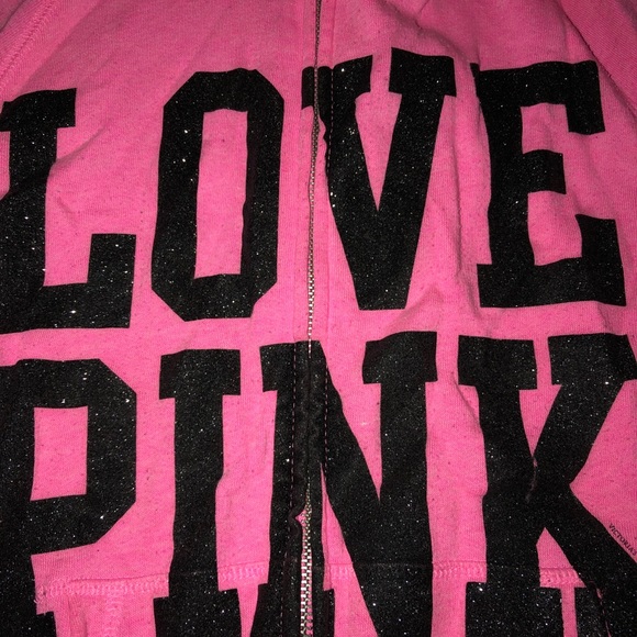 PINK Victoria's Secret Jackets & Blazers - Glittery Hawaii VS pink jacket